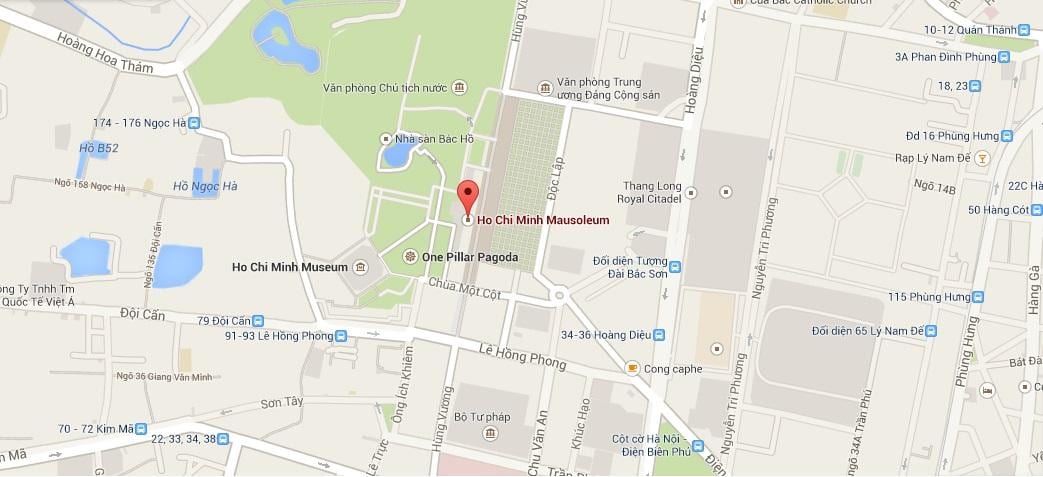 نقشه, ho chi minh, آرامگاه, 