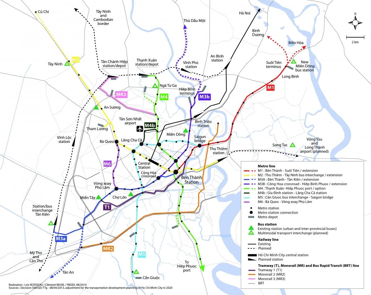 ho chi minh city metro map