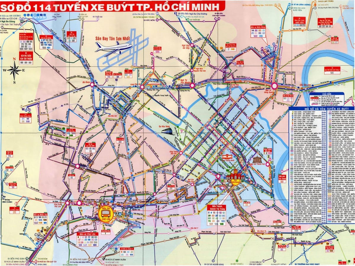 سایگون street map