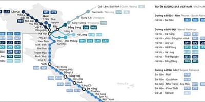 ایستگاه راه آهن, ho chi minh city map